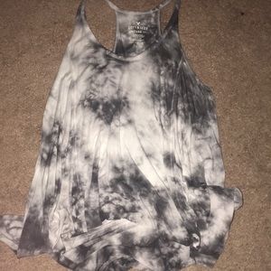 Tie Dye American Eagle Tank
